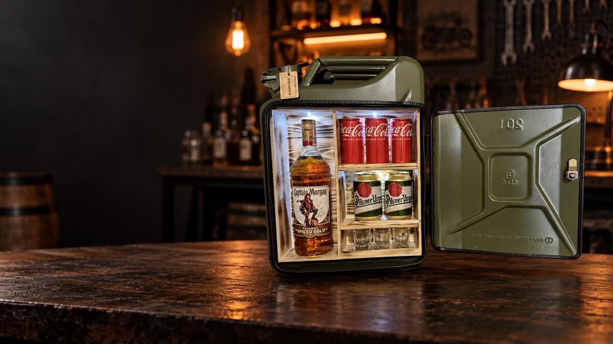 Čierny Kanister bar (Pivný model)