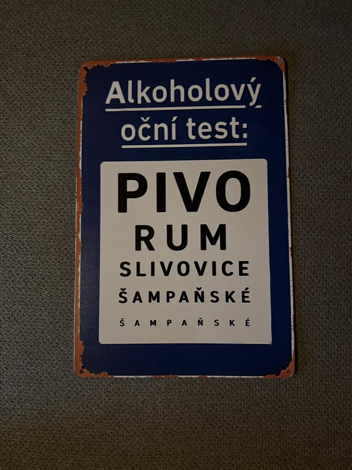 ALKOHOLOVÝ OČNÍ TEST