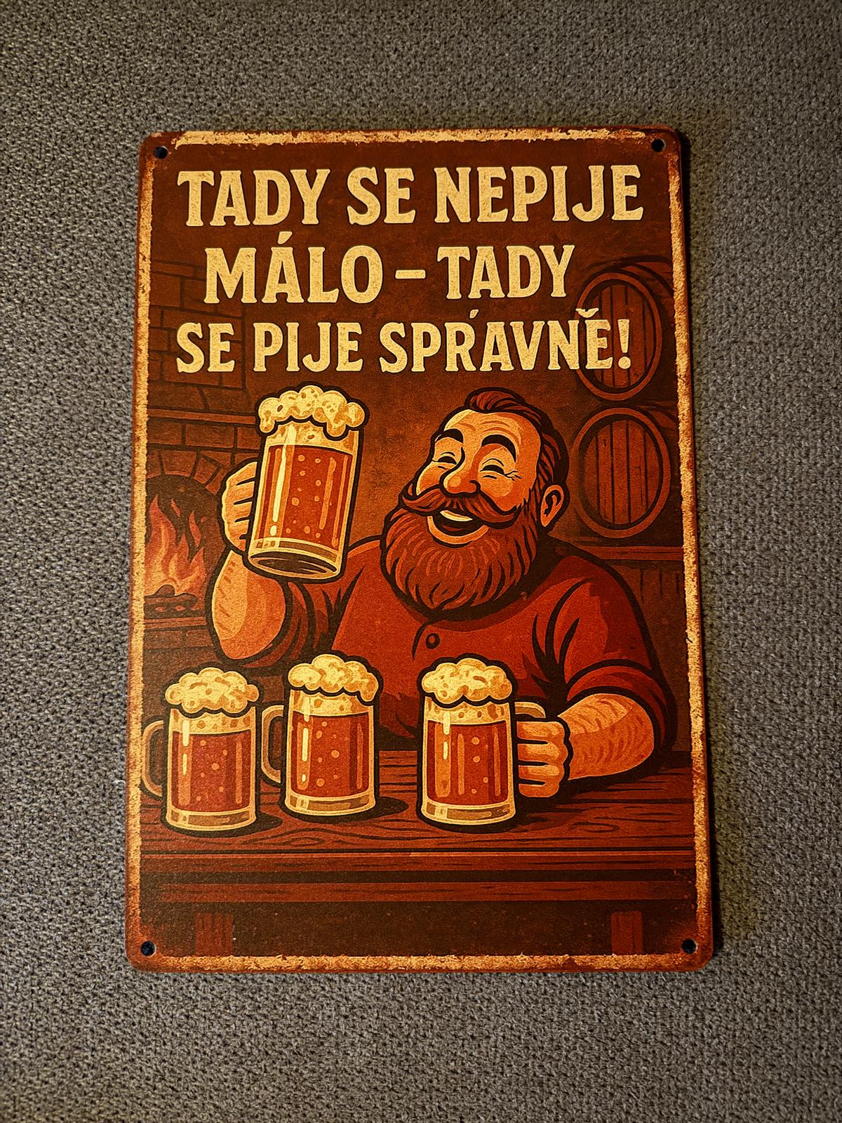 TADY SE NEPIJE...