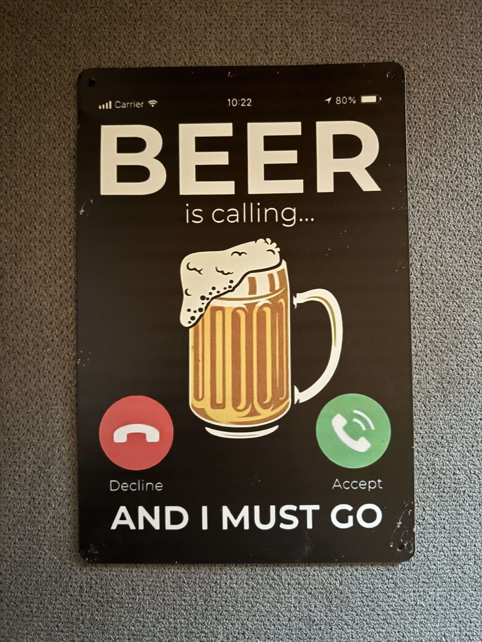 BEER IS CALLING