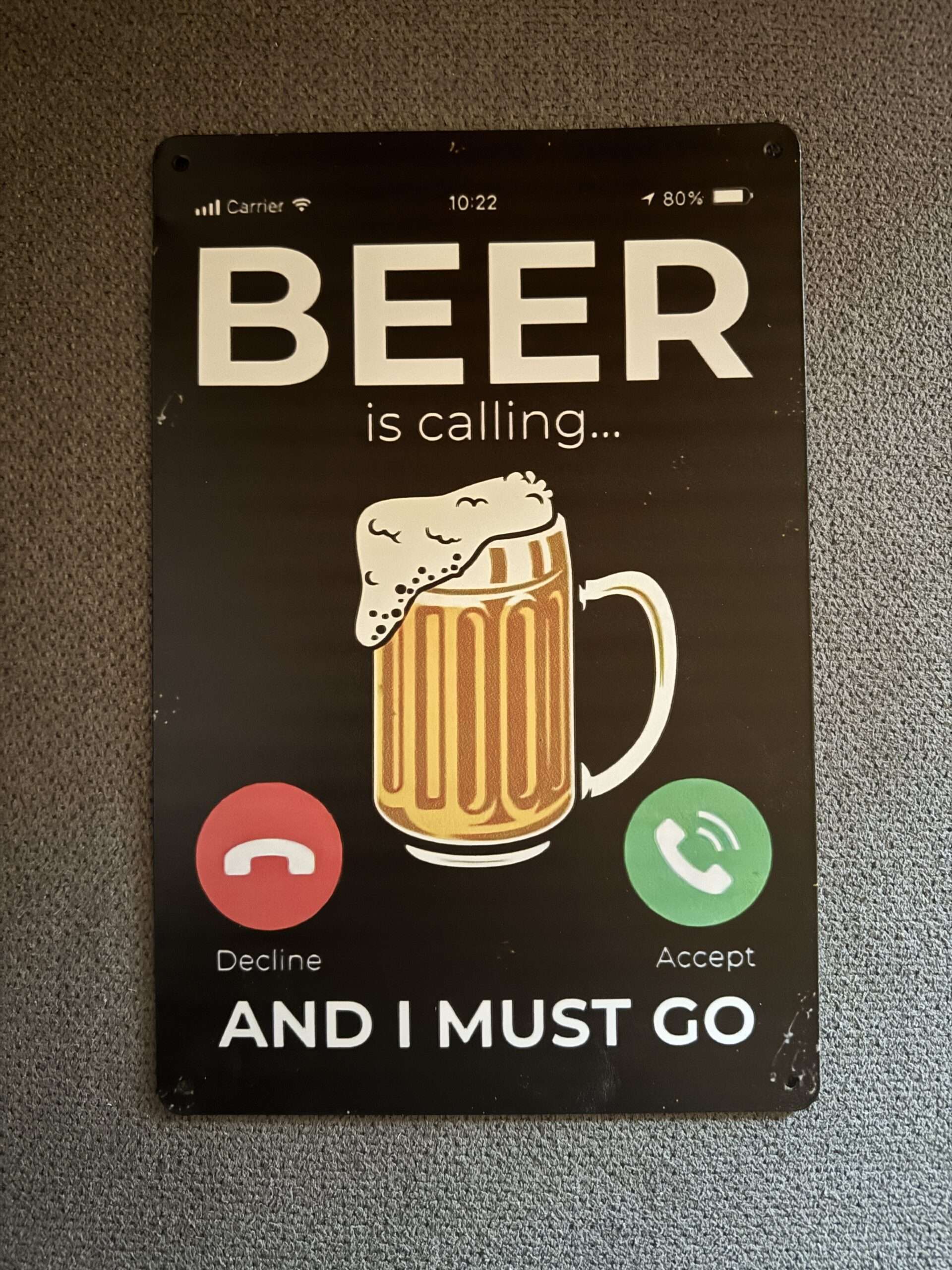 BEER IS CALLING