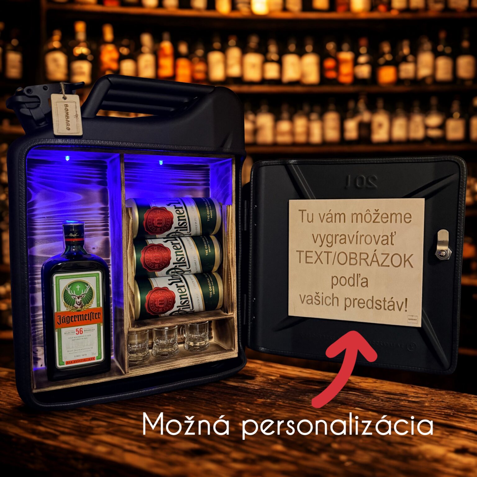 Čierny Kanister bar (Pivný model)